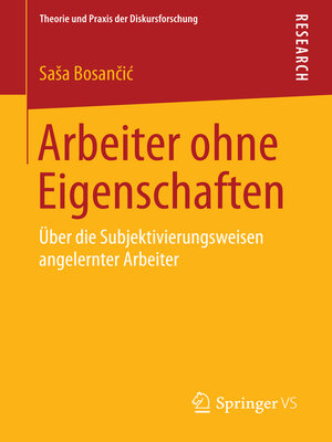 cover image of Arbeiter ohne Eigenschaften